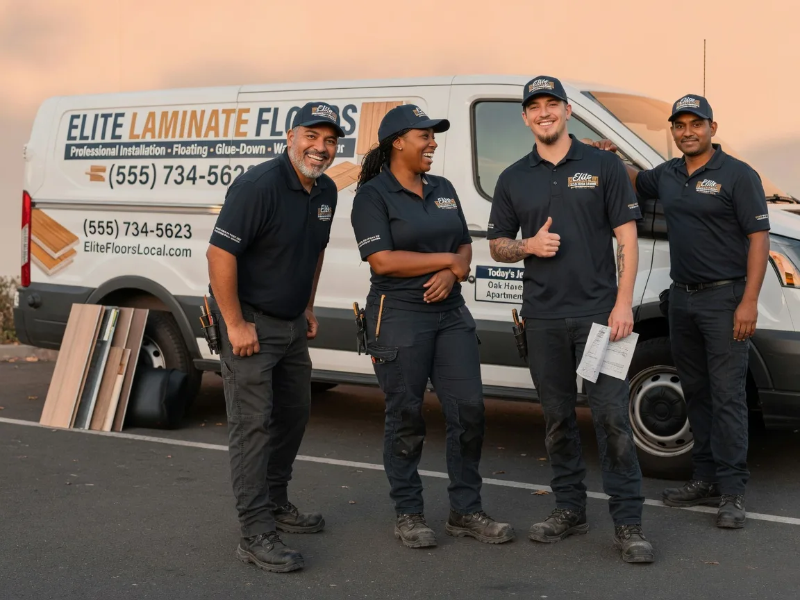 Laminate flooring installation company in Lyons, KS